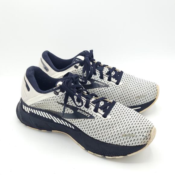 Brooks Adrenaline GTS 22 Black Gray White 120353-1B-135 mens size 8 main image 6